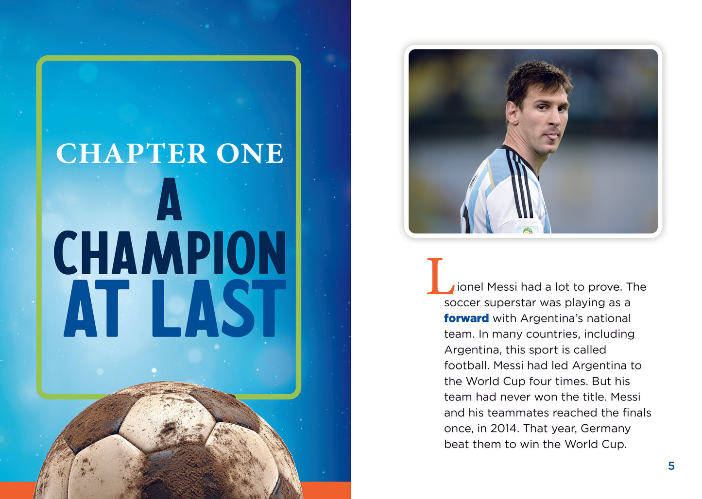 Lionel Messi, Argentina's Soccer Star