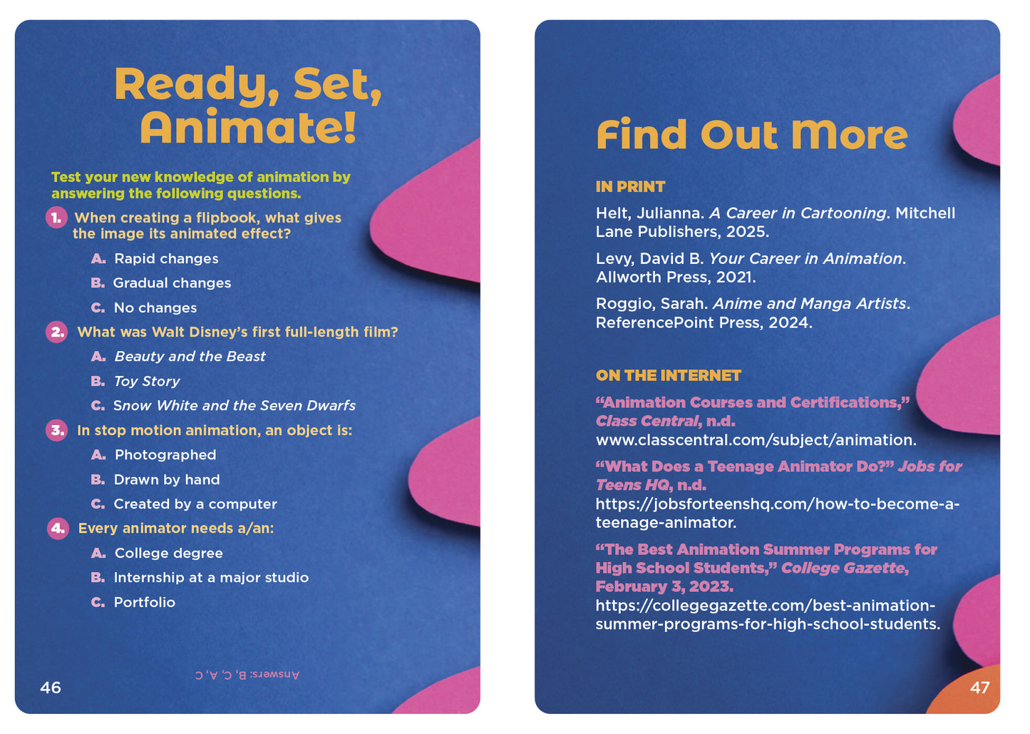 A Career in Animation