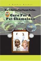 Care for a Pet Chameleon