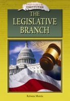 The Legislative Branch