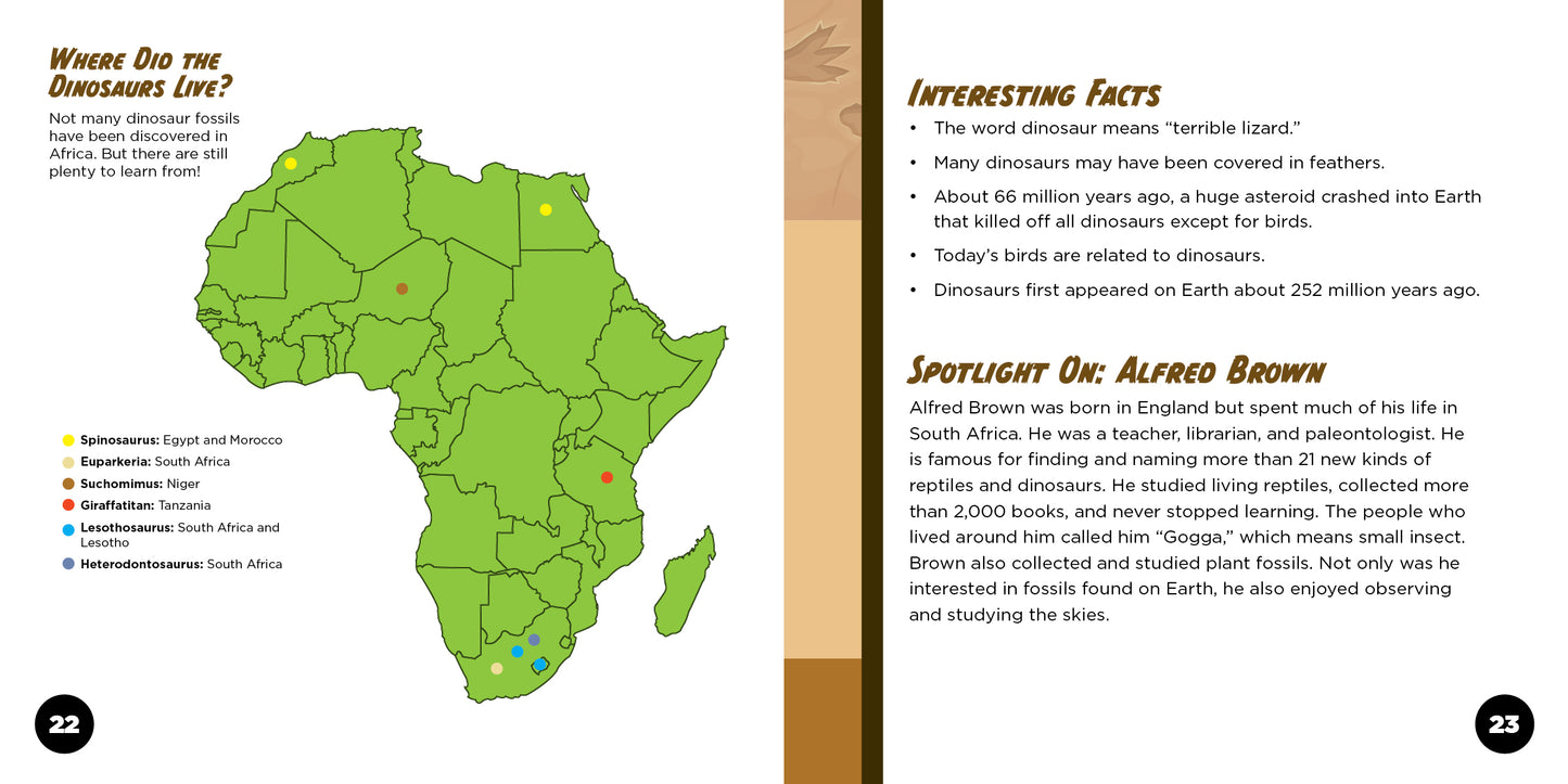 Digging Up Dinosaur Fossils in Africa