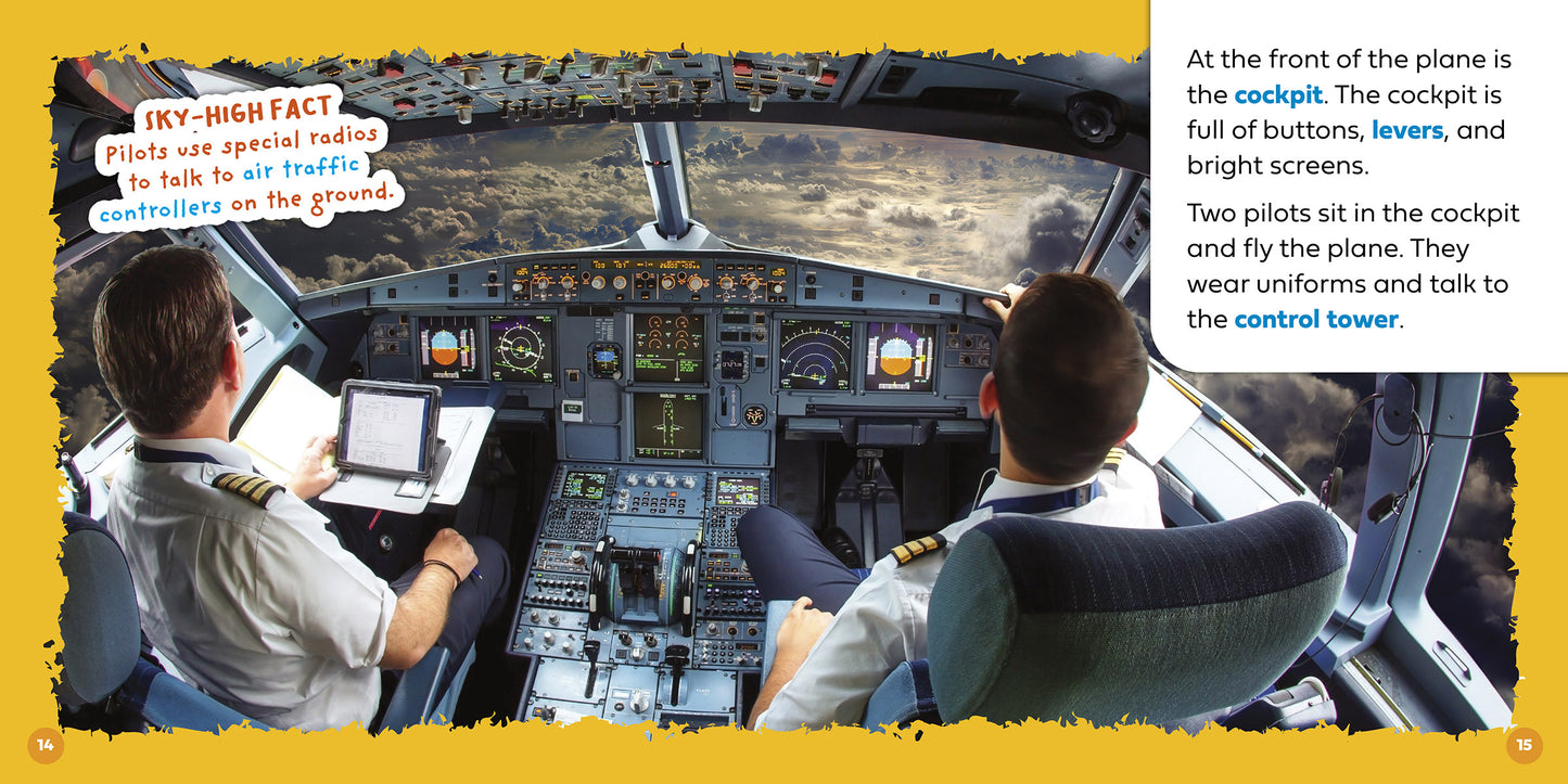 Let's Look Inside an Airplane