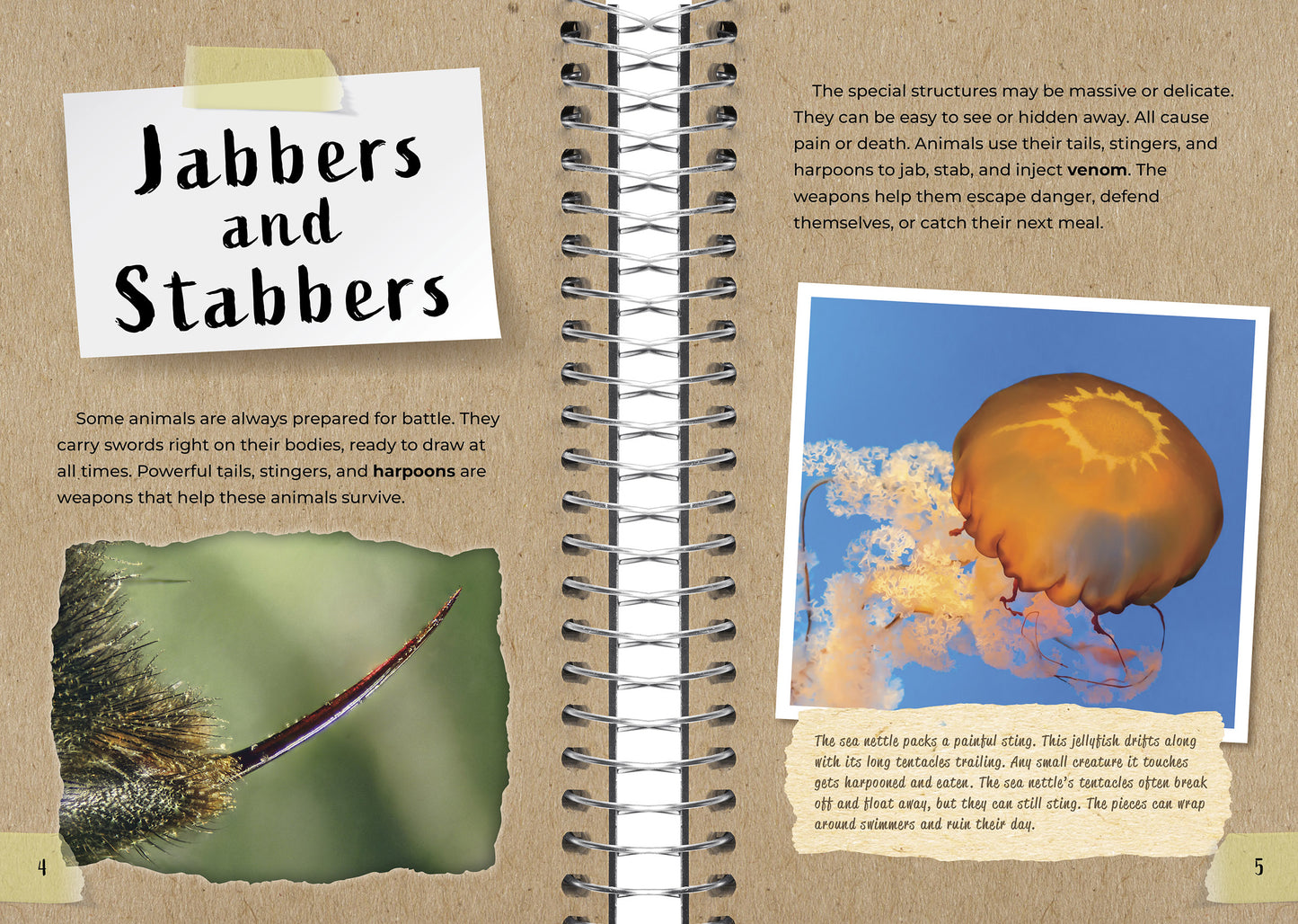 Tails, Stingers, and Harpoons